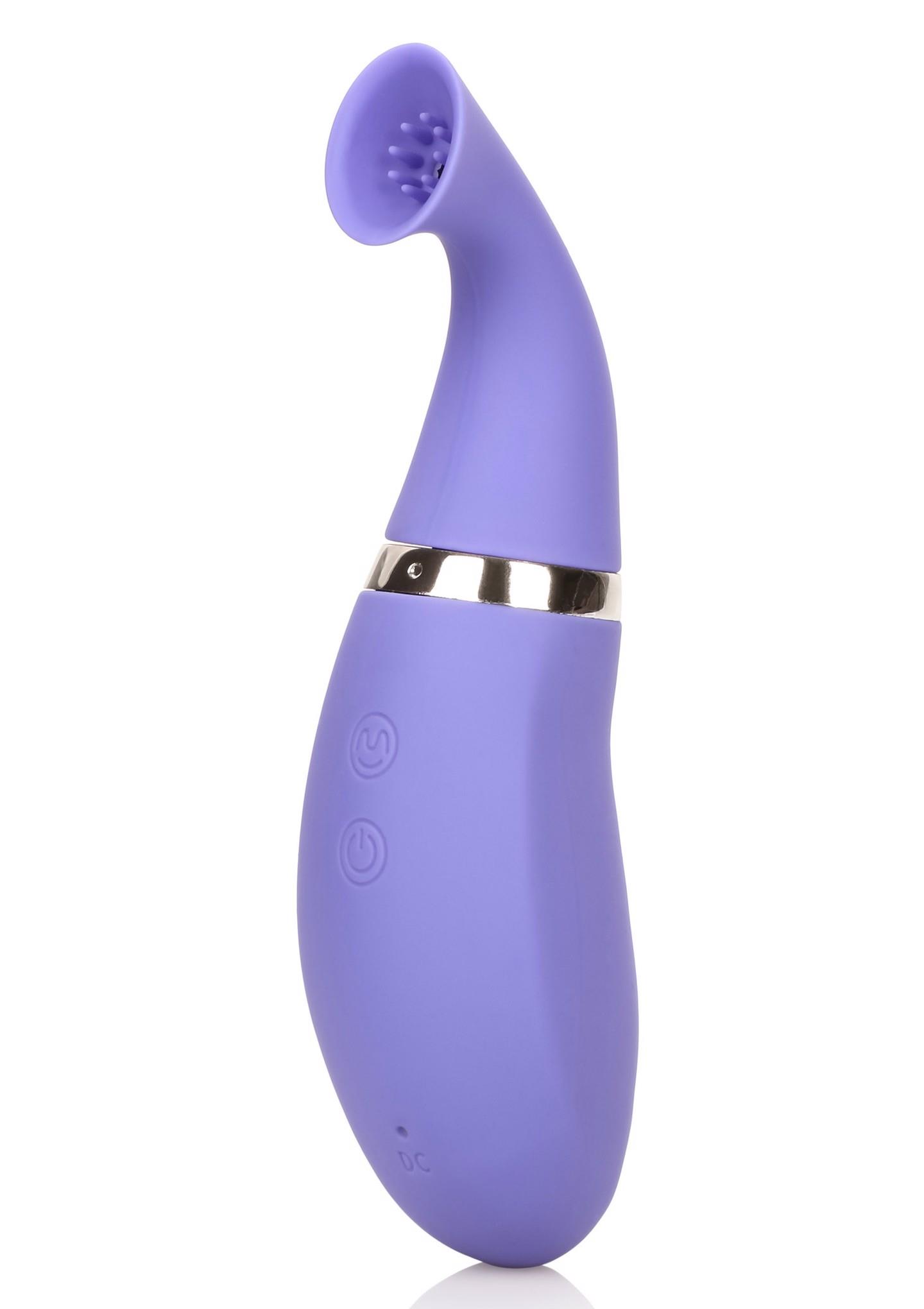 Stymulator-rechargeable clitoral pump purple